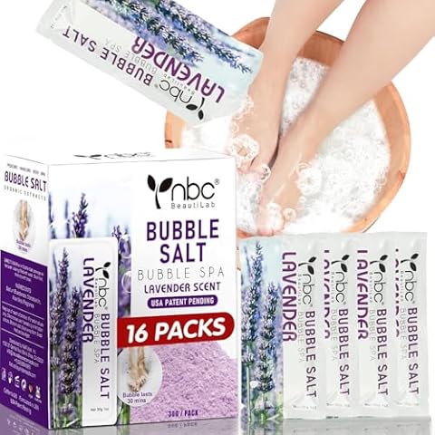 nbc BeautiLab Lavender Bubble Foot Bath Cover