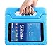 G.click Samsung Galaxy Tab 4 7.0 Kiddie Case - Light Weight Shock Proof Convertible Handle Stand Kids Children Friendly for Samsung Tab 4 7-inch Sm-t230 Sm-t231 Sm-t235 Tablet, Blue
