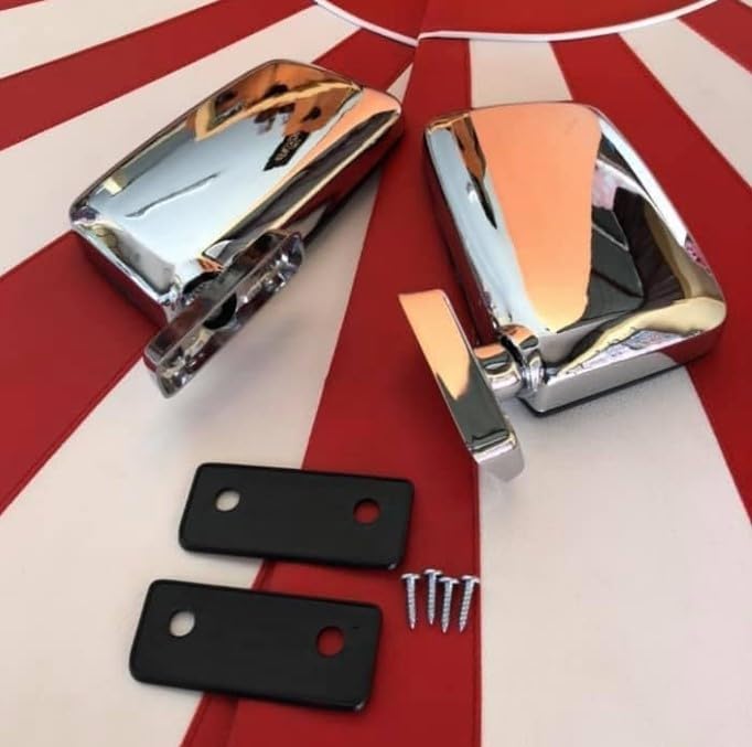 ダットラ720 日産純正 メッキドアミラー