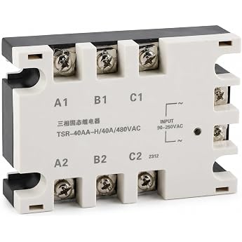40A SSR Three Phase Solid State Relay 3 Phase Solid State Relay