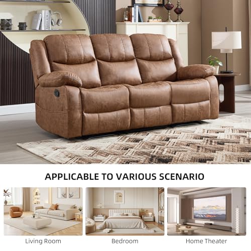 EBELLO Faux Leather Manual Reclining