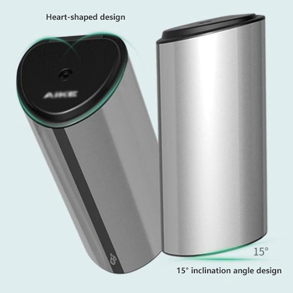 dosatori per sapone Sensore Contactless Box Gel multifunzione Multifunzionale Distributore di sapone montati a parete Schiuma automatica in acciaio inossidabile spazzolato Distributore di sapone