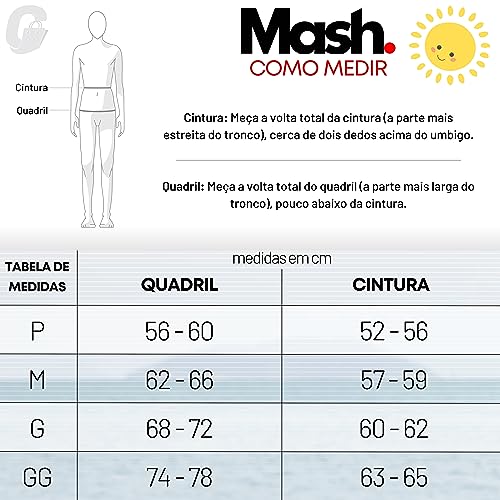 MASH Shortinho com Cordão Ajustável Menino Estampado Fundo do Mar, Verde Polvos, 2-4