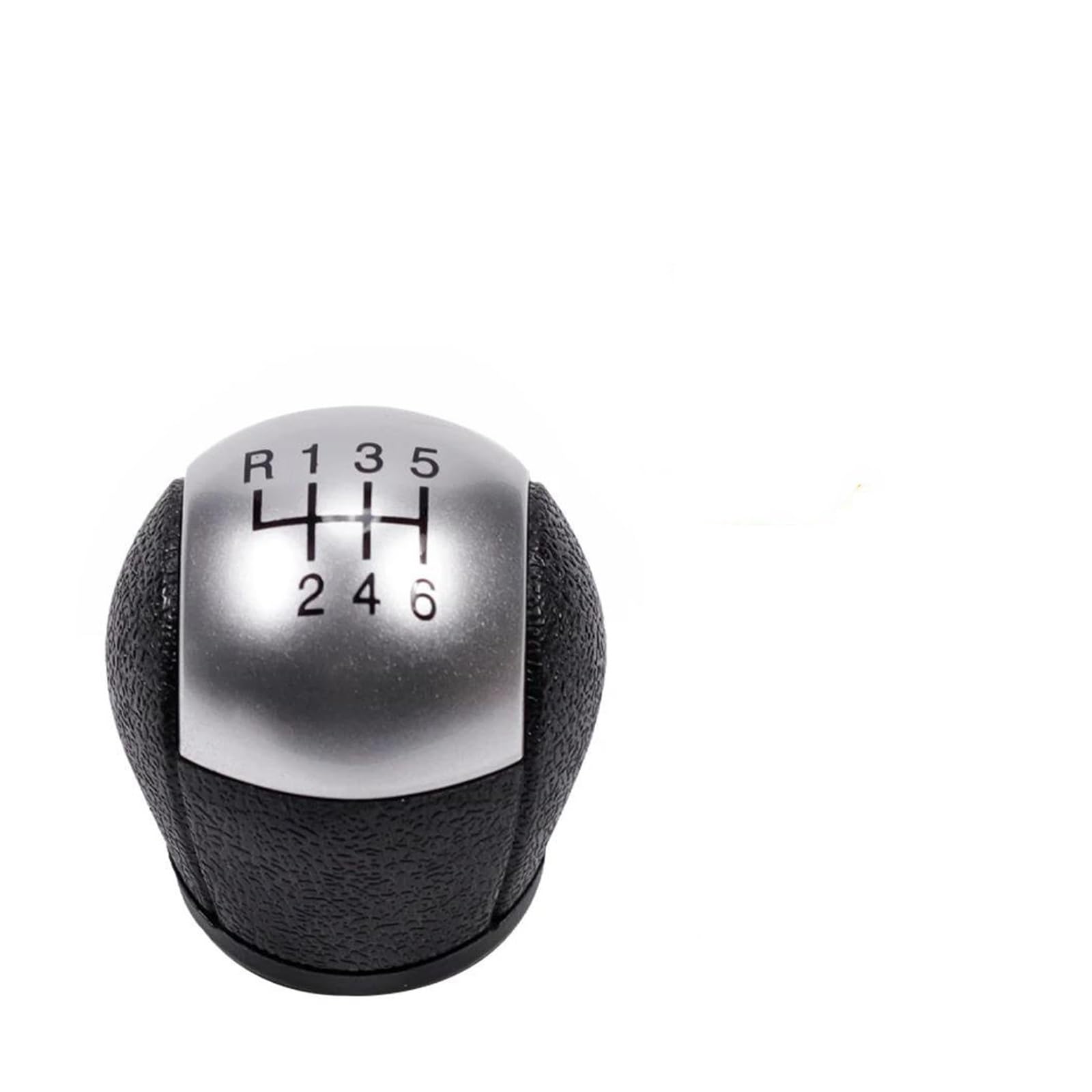 UIFCOG Gear Shifter Knob for Ford for Transit Van MK7 2006-2014 Car Stick Gear Shifter Lever Head Handball Interior Decorate(Silver)