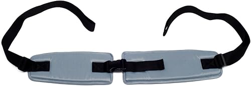 Miniatura 5 de Patient Aid Cinturón de seguridad acolchado para silla de ruedas, correas de seguridad médica ajustables para personas mayores, discapacitados,