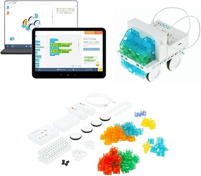 Sony KOOV Programming Robot Kit, Elementary School Students, Childrens Toy, Fun to Assemble, Coding and Programming, Robot Engineering, Educational Toy, STEM Education, Gift, Entry Kit