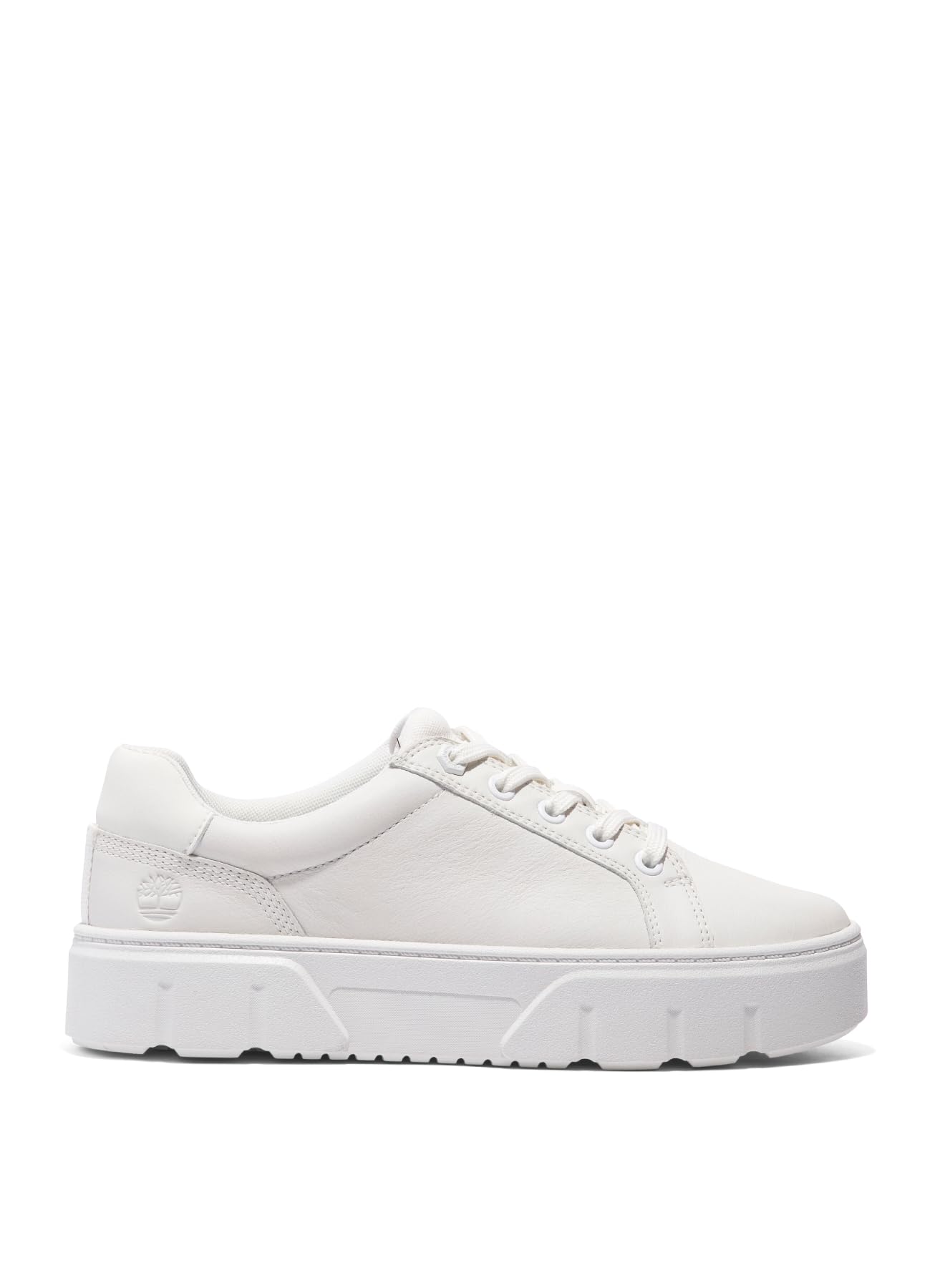Timberland Women's Laurel Court Sneaker, WHI Full Grain, 7.5 UK