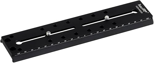 Miniatura 2 de Haoge Placa deslizante de liberación rápida de conexión rápida de 8.661 in para Manfrotto MVH400AHUS MVHN8AHUS MVHN12AHUS MVH608AHUS MVH612AHUS