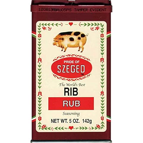 Szeged Rib Rub, 5-Ounce Tins (Pack of 6) Cover