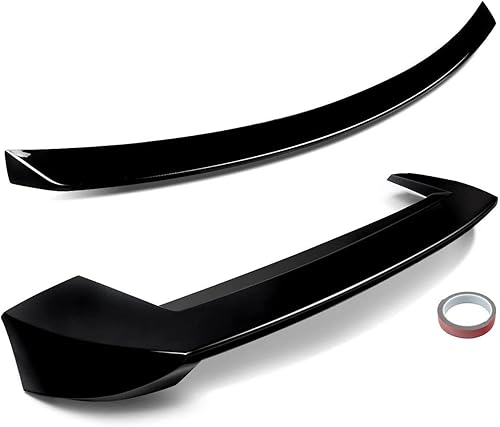 Miniatura 4 de Compatibilidad de alerón con alerón de techo trasero Grand Cherokee R Style 2013-2021 + divisor de maletero, portón trasero, ala media, color negro