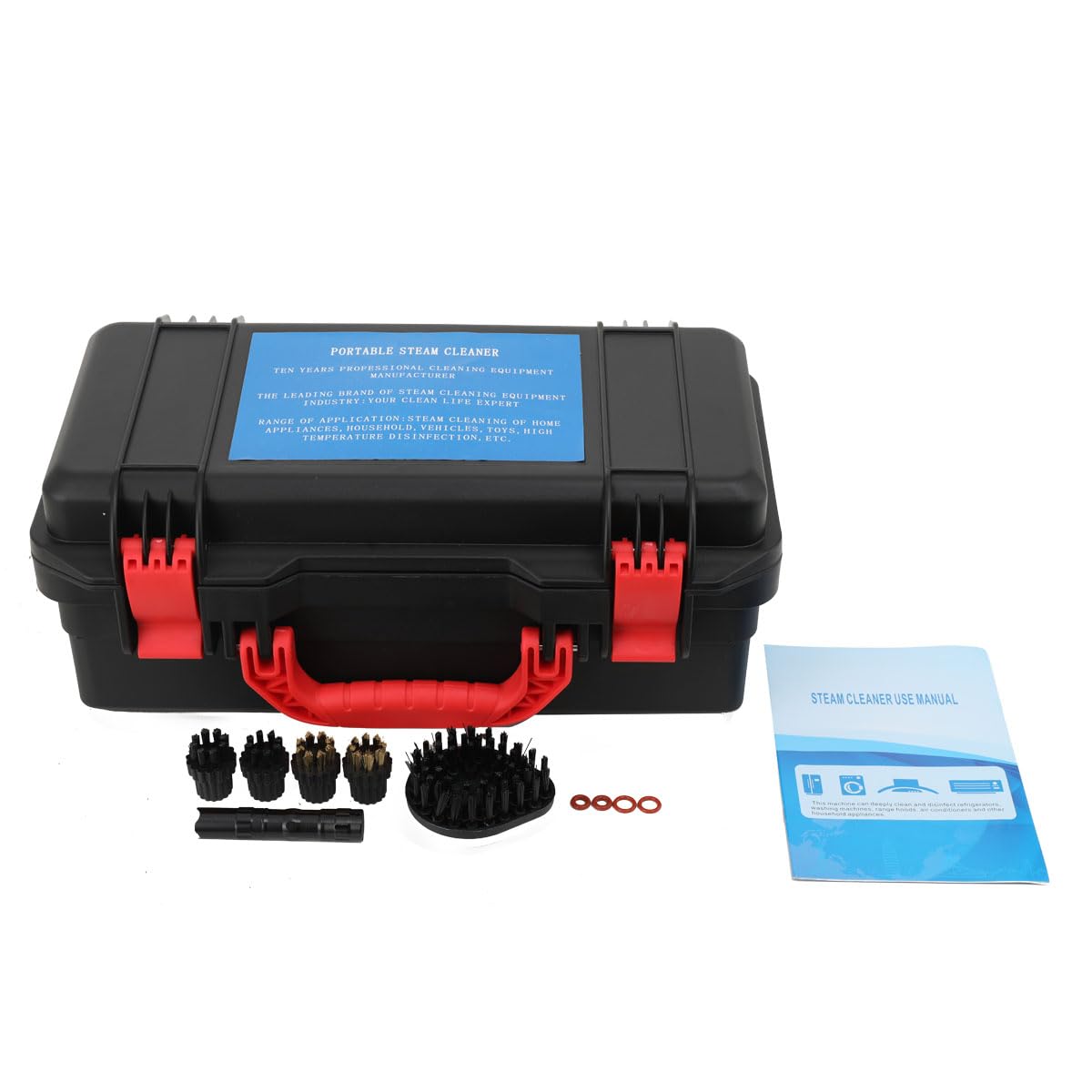Pulitore a Vapore ad Alta Temperatura 100 – 120 °C, Pulitore a Vapore Elettrici a Mano, Domestico ad Alta Pressione Vapore per Auto, Pavimenti e Divano, Moquette, Pulizia 3000 W