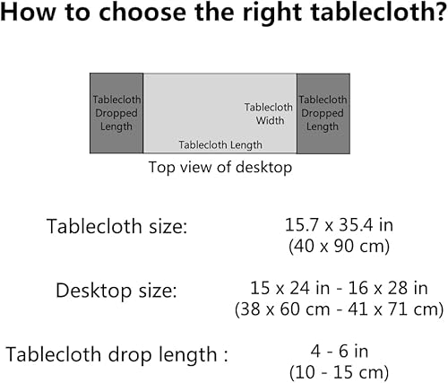 Miniatura 7 de Mantel de tela simple para mesita de noche, toalla de cubierta, adecuado para cubierta contra el polvo, cojín, dormitorio, mantel cuadrado universal