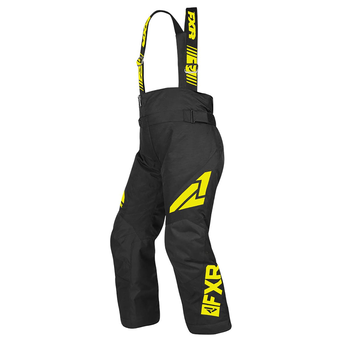 Amazon Com Fxr Racing F19 Clutch Insulated Kids Snowmobile Pants Black Hi Vis Kids 4 Automotive