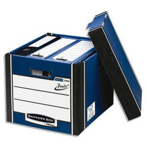 Lot de 10 caisses PRESTO Bleu