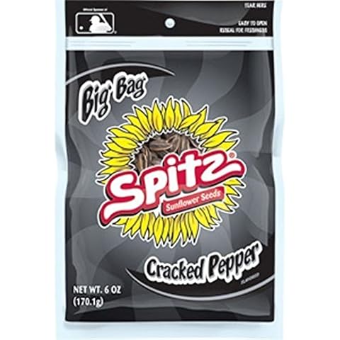 Spitz, Sunflower Seeds, Cracked Pepper, 6 Ounce Cover
