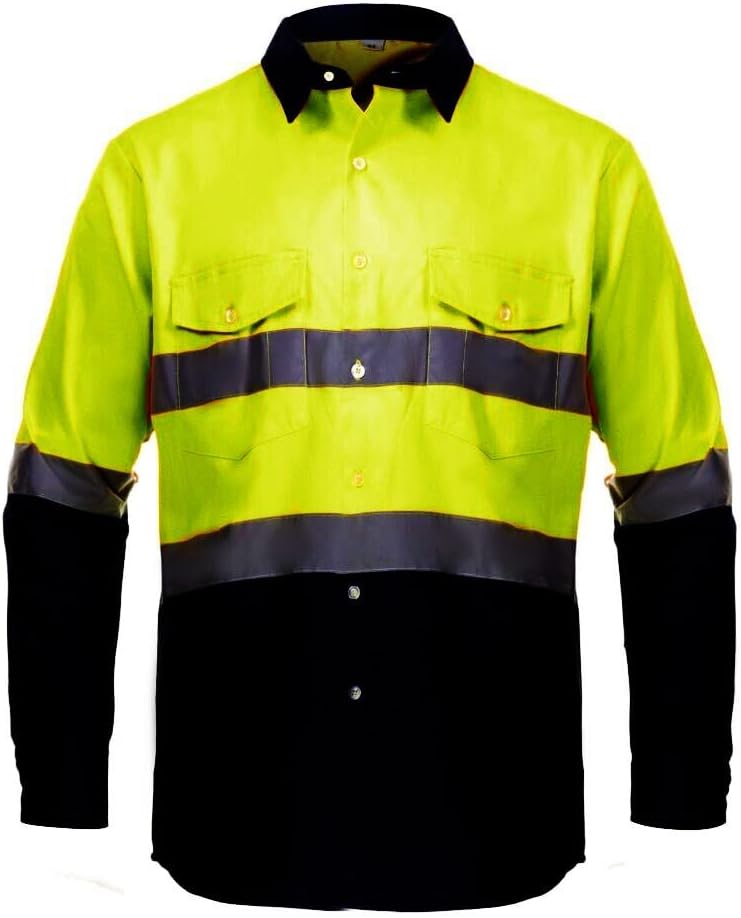Just In Trend High Visibility Hi Vis Reflective Safety Work Shirts