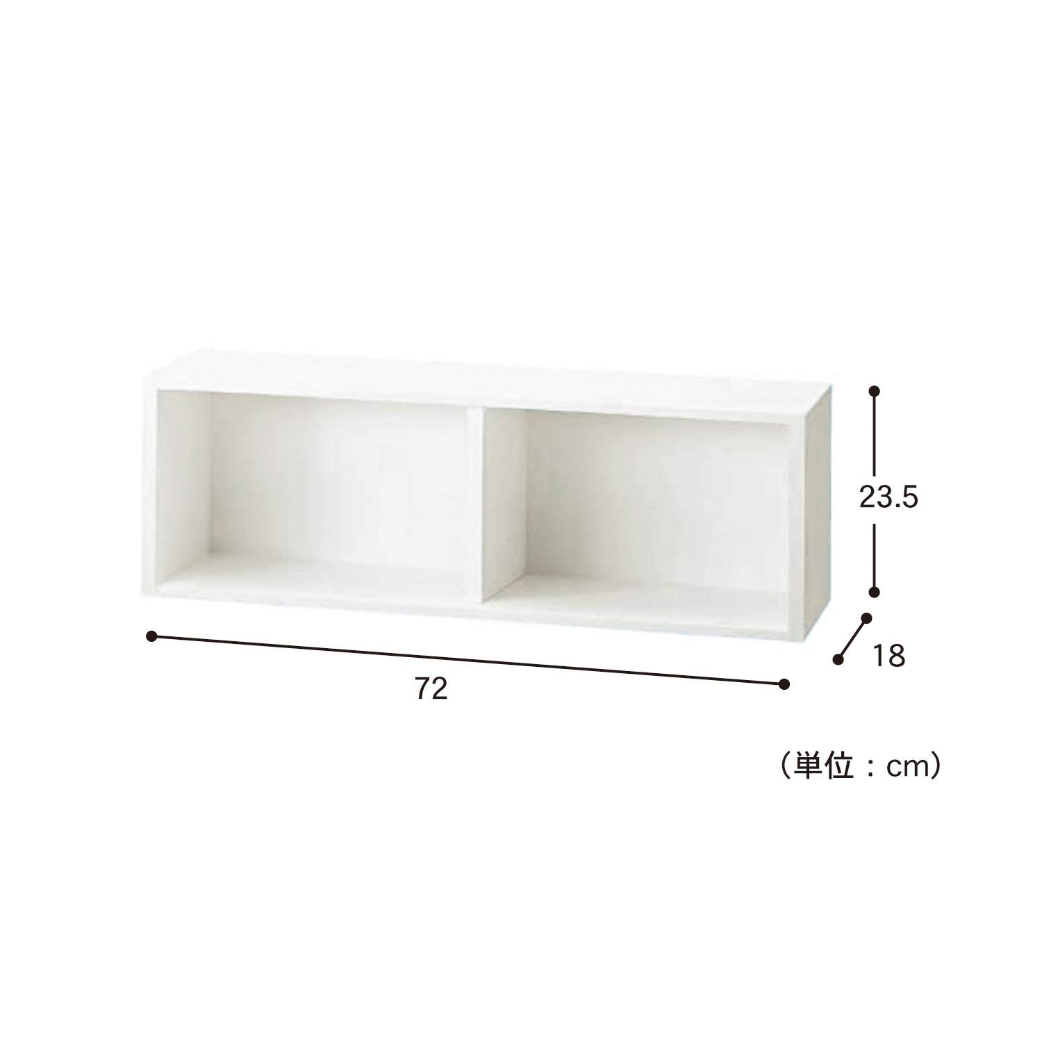 Amazon.co.jp: [ベルメゾン] ラック ホッチキスで壁にかけられる 壁面