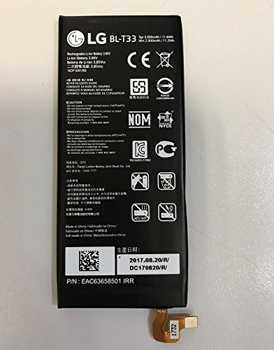 Power House Battery BL-T33 Compatible with LG Q6 M700A M700AN M700DSK M700N {3000mAh}-3 Months Warranty