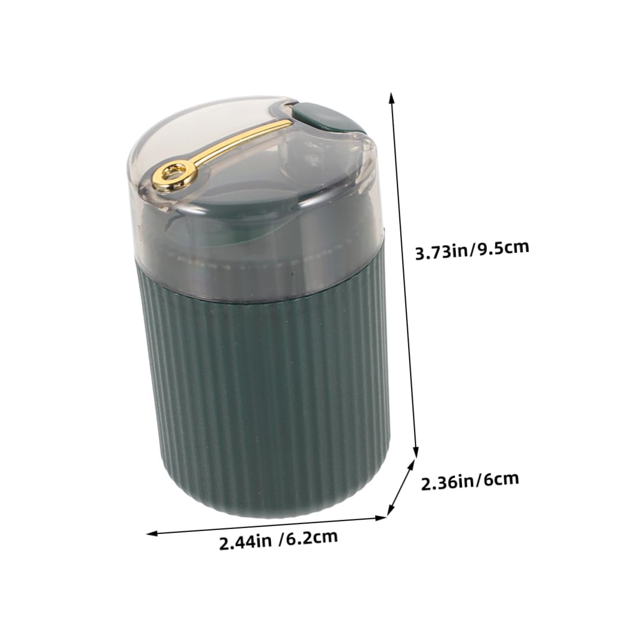 FUNOMOCYA 2Pcs Toothpick Dispenser with Lid Creative Toothpick Holder Container for Home Kitchen Effortless Pop Up Access Stylish Design