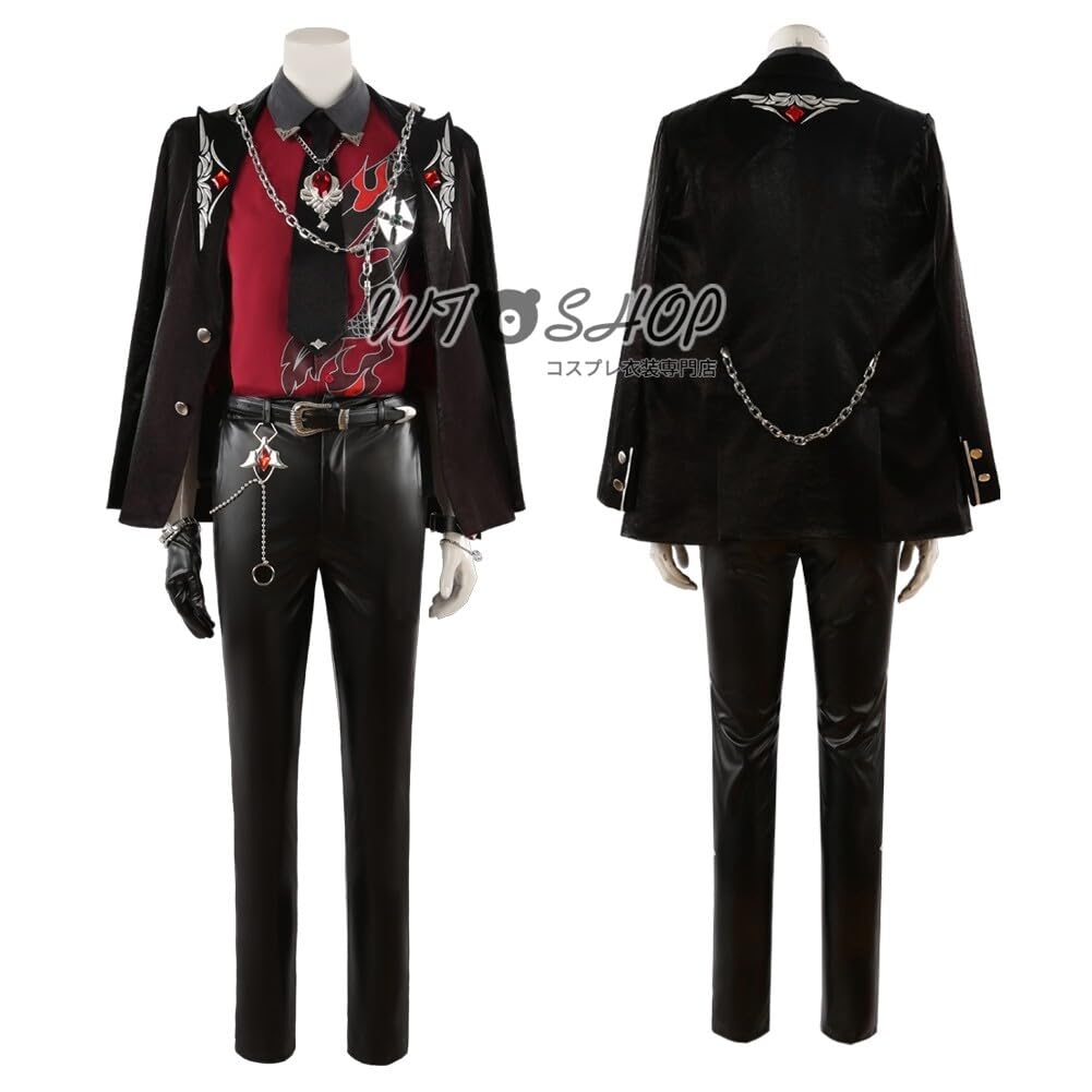 三毛縞斑 ドミナント クロススカウト 衣装 コスプレ Amazon.co.jp: wtshop あんスタ クロススカウト・ドミナント