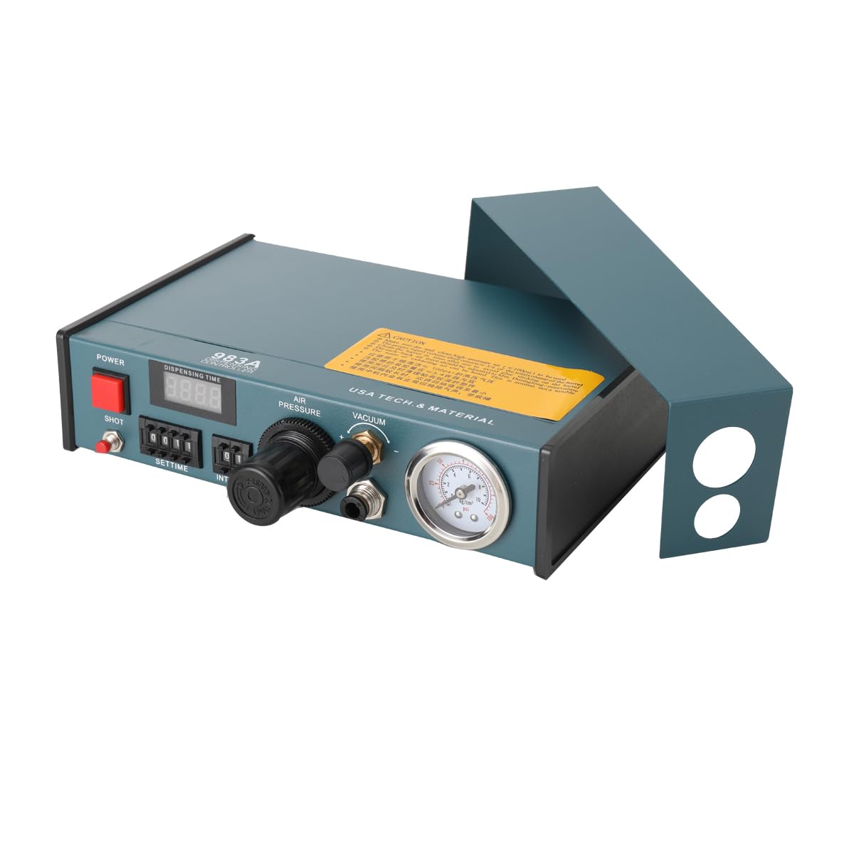 Auto Klebstoffspender Auto Glue Dispenser Machine 220V Digital Display, Solder Paste Liquid Dropper Controller 983A Automatischer Dispenser Lotpaste