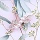 Allereya Kristall-Perlen-Haarspange Haarspange, Gold, Strass, Perlen, Haarspangen, Bling, Hochzeit, dekorative Kopfbedeckung, CZ-Kopf-Clip, Braut-Haar-Accessoires für Frauen und Mädchen (Gold)