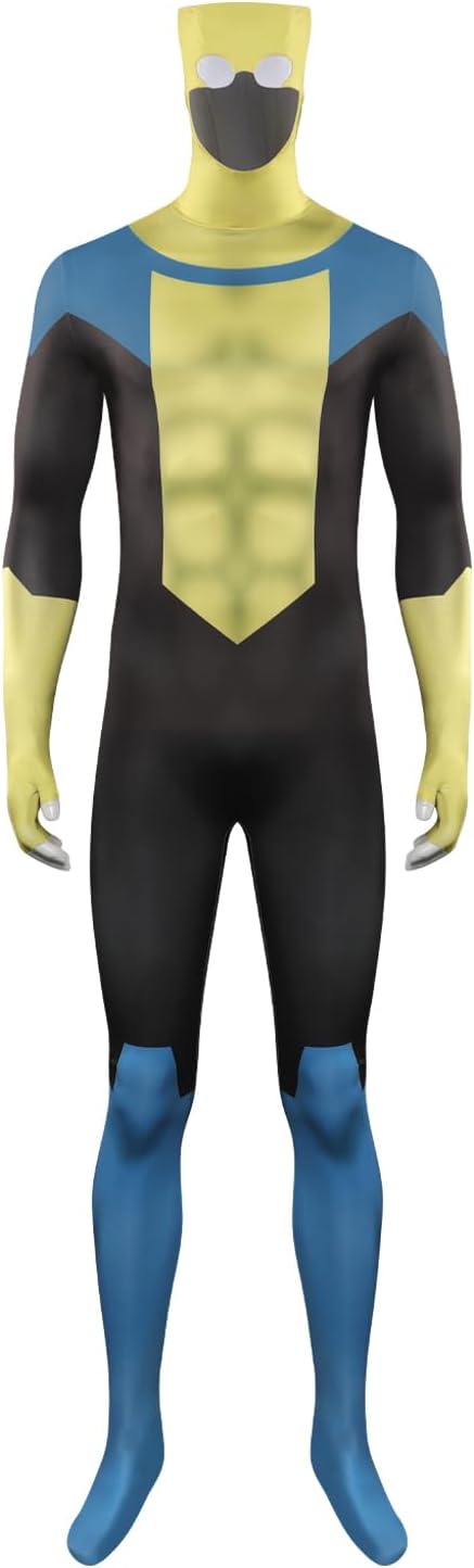 Boomtrader Invincible Cosplay Costume Adult Men Invincible Costume Halloween Party Cosplay Mark Grayson Outfits