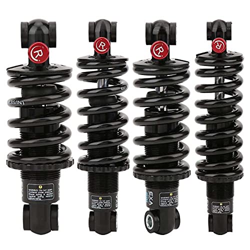 Amortisseur VTT Ressort réglable 165mm pour réparer une suspension arrière usée
