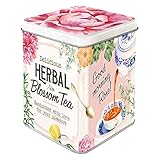 WE LOVE RETRO: Vorratsdose im nostalgischen Design mit Mattlack-Finish und rundum geprägtem Motiv