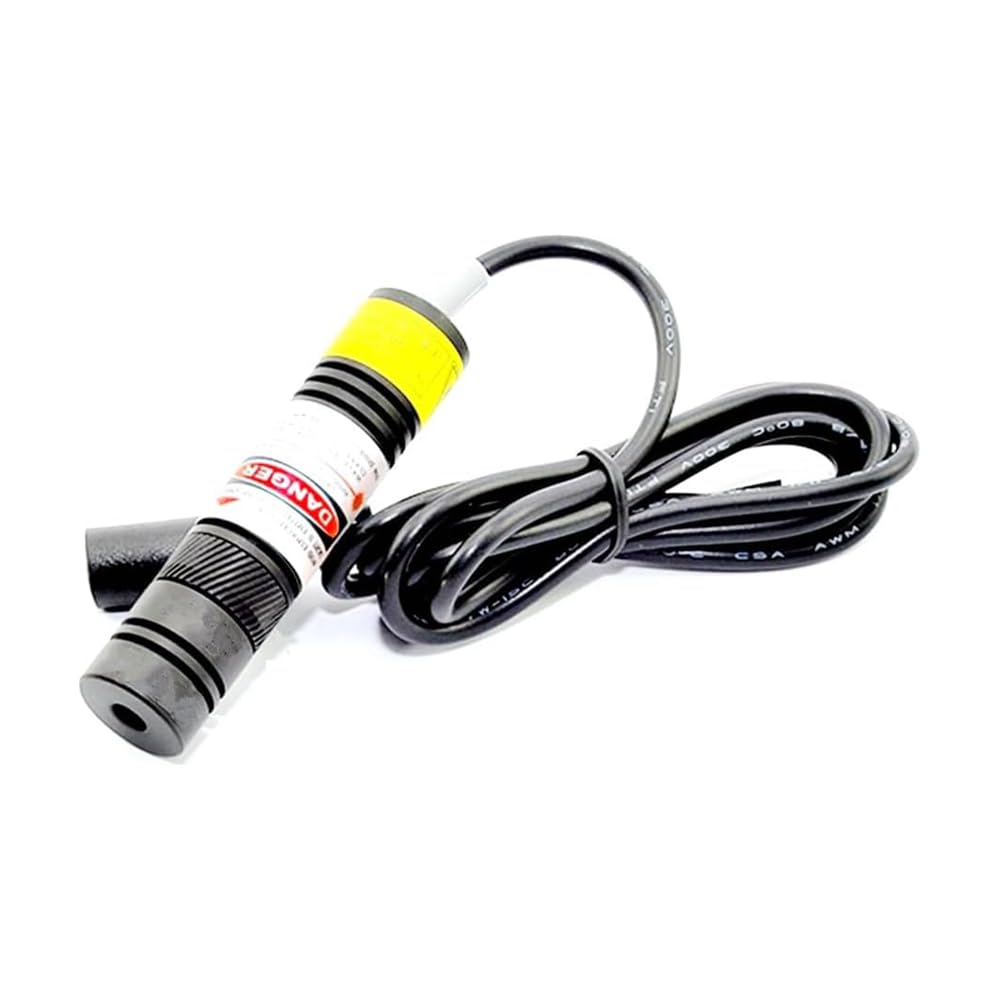 648nm Réglable Rouge Laser Croix Module Verre Lentille 16x68mm avec Support et Adaptateur