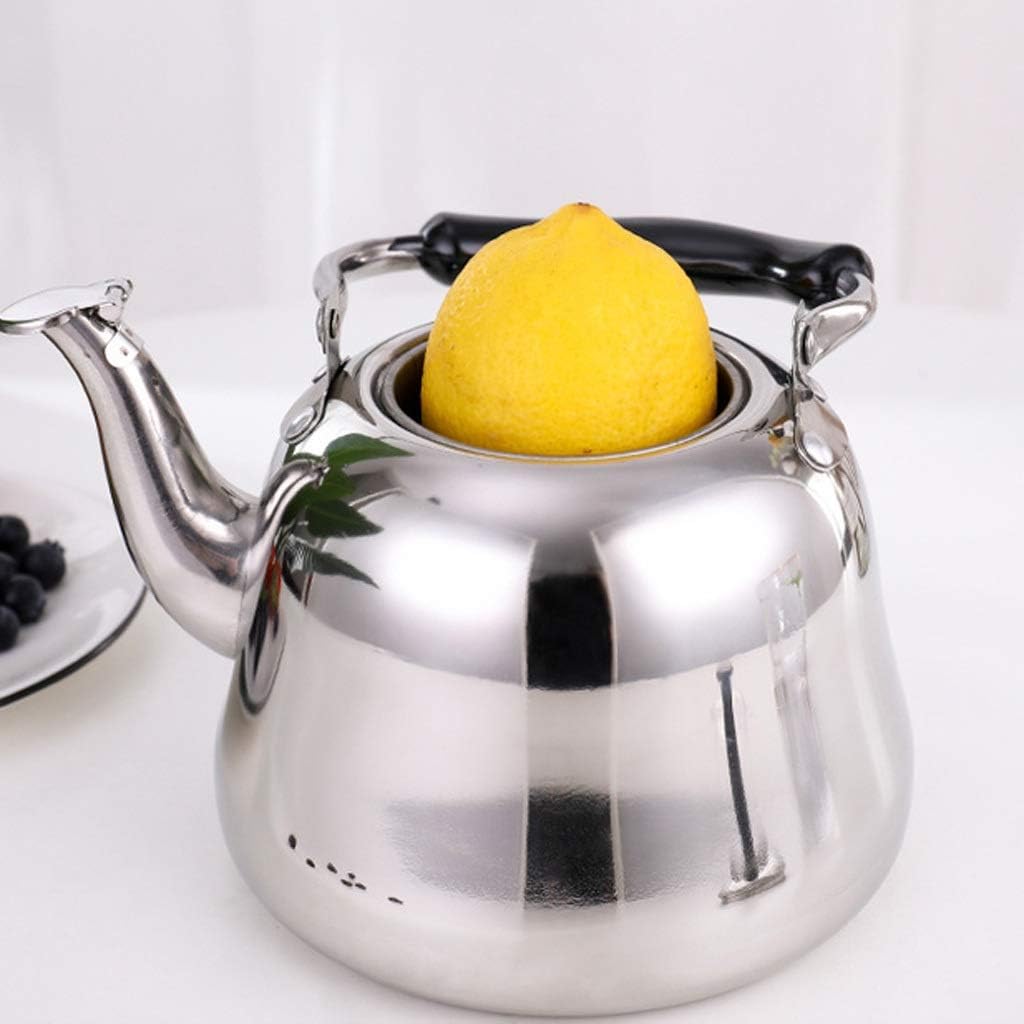 Whistling Water Kettle Induction Cooker Thicken Stainless Steel Tea Coffee Maker Water Boiler Home Kitchen Travel Camping