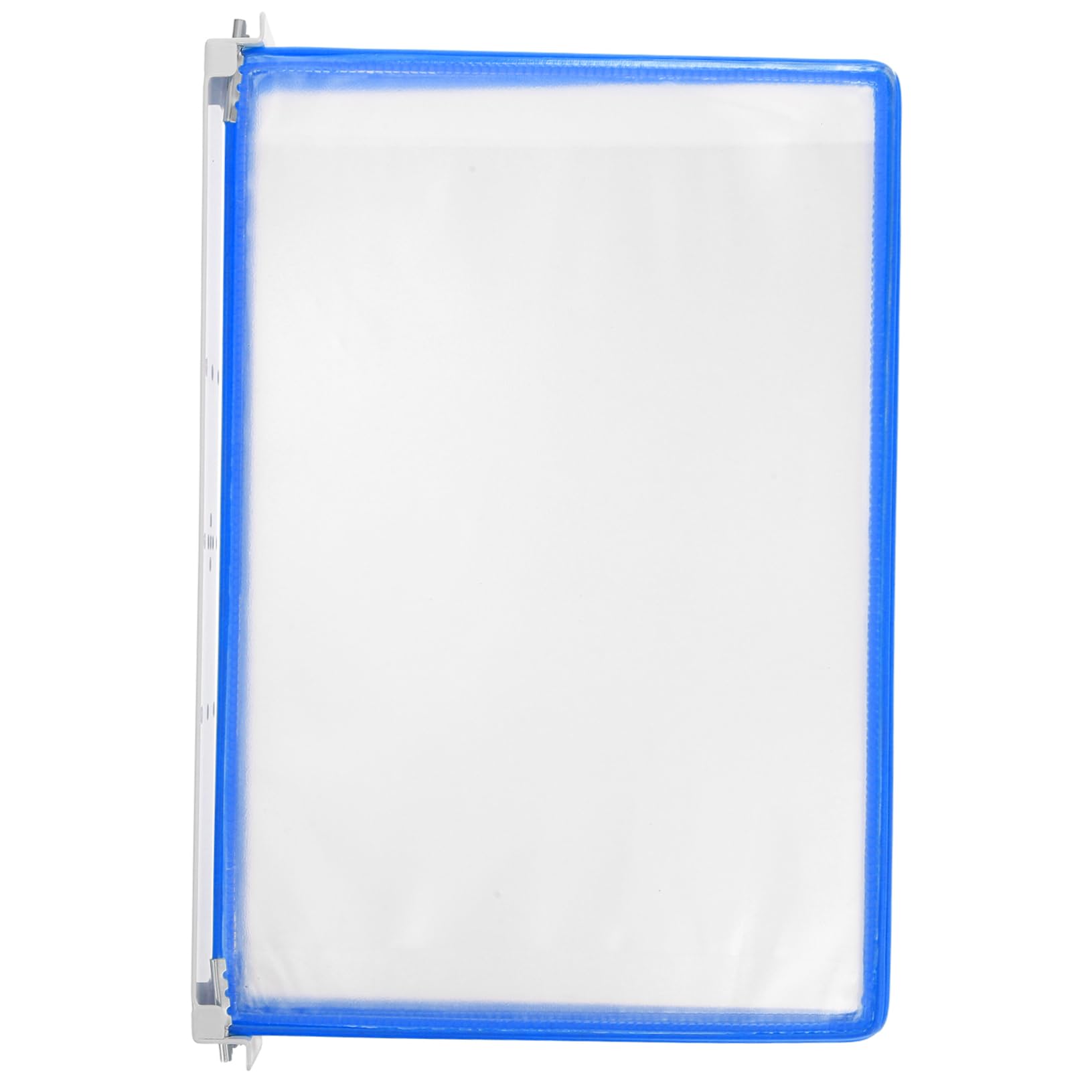 AYUWQZX Wall Display Unit, Clear Wall-Mounted Document Display Rack with Page Flip Folder for Brochures & Magazines