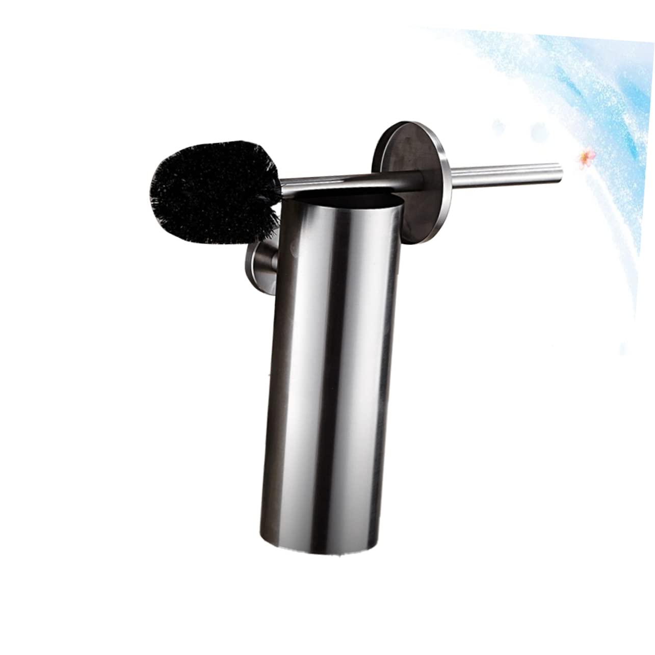 ABOOFAN Escobillas De Baño De Acero Inoxidable Soporte para Inodoro De Pared Escobilla De Baño para WC