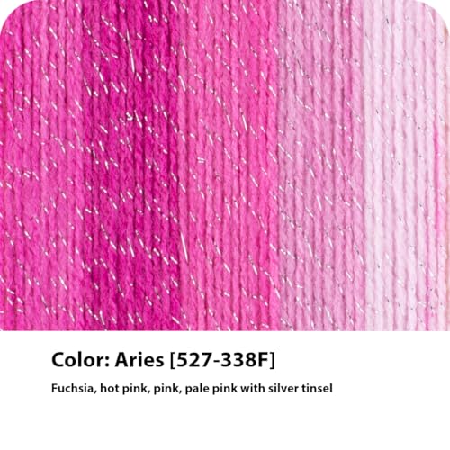 Image of Lion Brand Yarn Mandala Sparkle Yarn, Aries