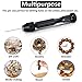 Mudder 57 Pieces Hand Drill Bits Set, 46 Pcs Pin Vise Micro Twist Drills and 10 Pcs PCB Mini Cutting Bits for Resin Polymer Clay Craft DIY Jewelry(Black)