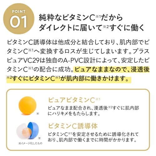 Amazon.co.jp: ビタミンC 美容液 プラスキレイ プラスピュア VC29
