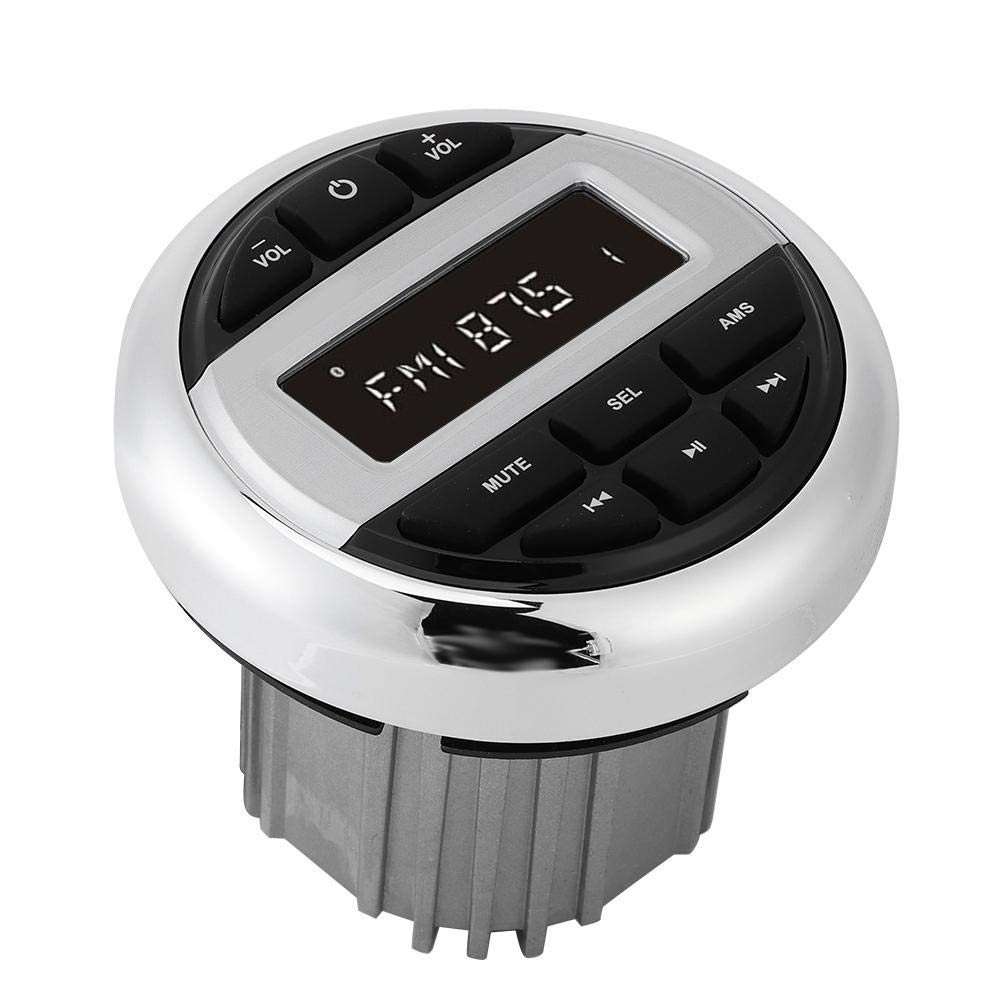 Odtwarzacz MP3, wodoodporny odtwarzacz MP3 Bluetooth, cyfrowe radio stereofoniczne FM AM Audio USB ładowanie do motocykla na jachcie morskim