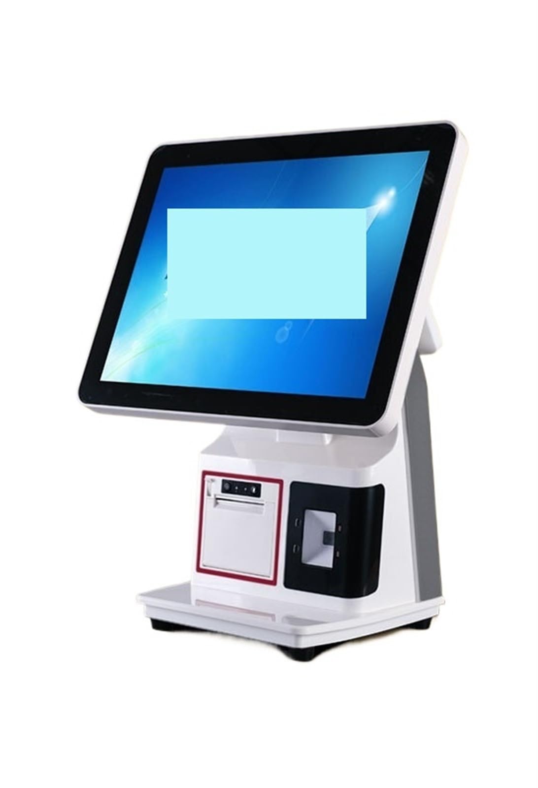 Intelintny ekran dotykowy Kasa fiskalna, Supermarket Sklep spożywczy Detaliczny Kod skanowania Catering Mleko Herbata Odzież Na wynos Kasa fiskalna(Dual screen)