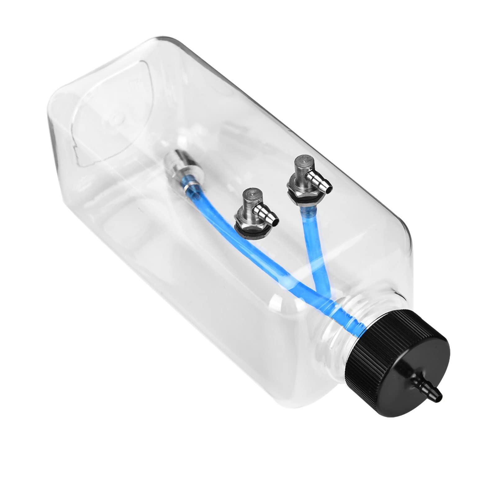 RiToEasysports Réservoir de Carburant RC, Pièces D'accessoires de Modèle de Télécommande Réservoir de Carburant en Plastique Transparent pour Avion RC (500 ML (pour Les Avions 50-70cc))