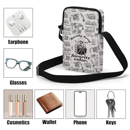 Image of Anime Fans Cute Cross Body Bag Anime Gifts Phone Bag Shoulder Bags Adjustable Shoulder Straps Sling Bag Japanese Gifts