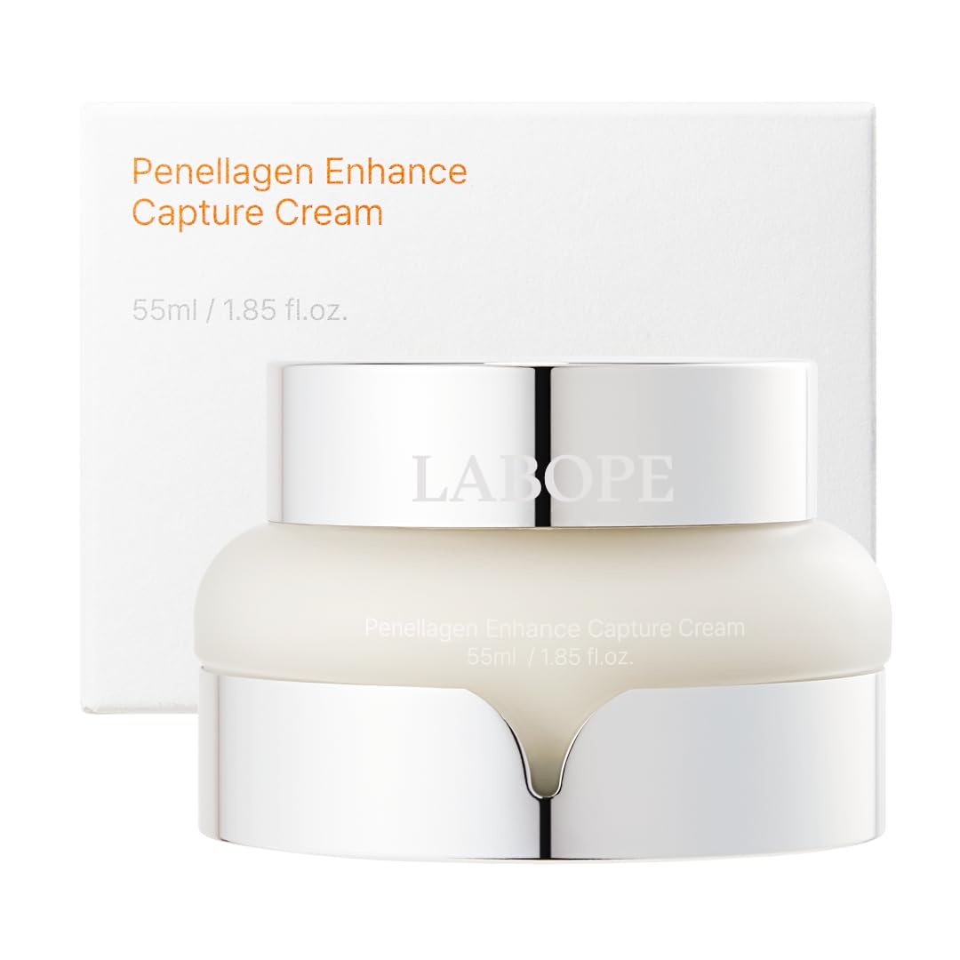 Penellagen Enhance Capture Cream - Daily Korean Moisturizer Face Cream - Starfish Collagen Extract - Silicone Free, Paraben-free, Mineral Oil Free - Anti Aging Face Cream - 1.85 oz