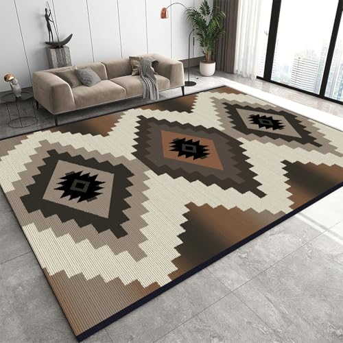 Tapete decorativo beige tipo western 72x96 in