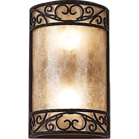 John Timberland Natural Mica Rustic Wall Mount Light Fixture Cover