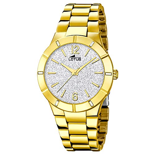 Preisvergleich Produktbild Lotus Damen Analog Quarz Uhr mit Edelstahl Armband 18612 / 1