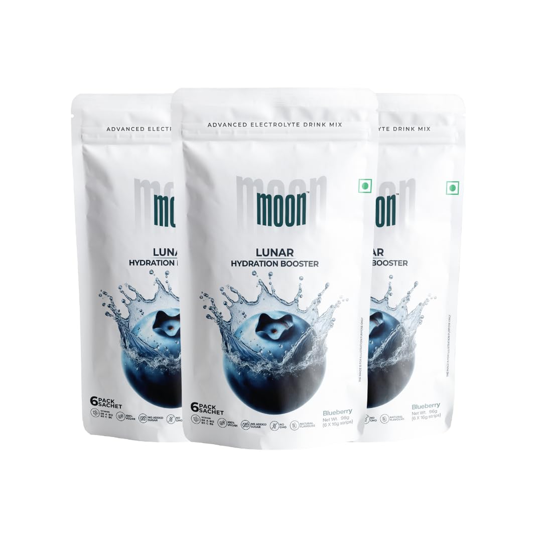 Amazon.com: MOON Lunar Blueberry Hydration Booster Energy Drink