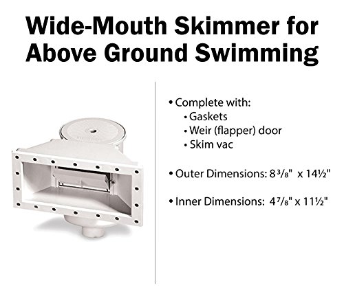 Meadows 24-Foot-By-52-Inch Round Above-Ground Swimming Pool Complete Bundle Kit | Boulder Swirl Pattern Overlap Liner | A-Frame Ladder System | Sand Filter System With Pump | Skimmer #TOP5