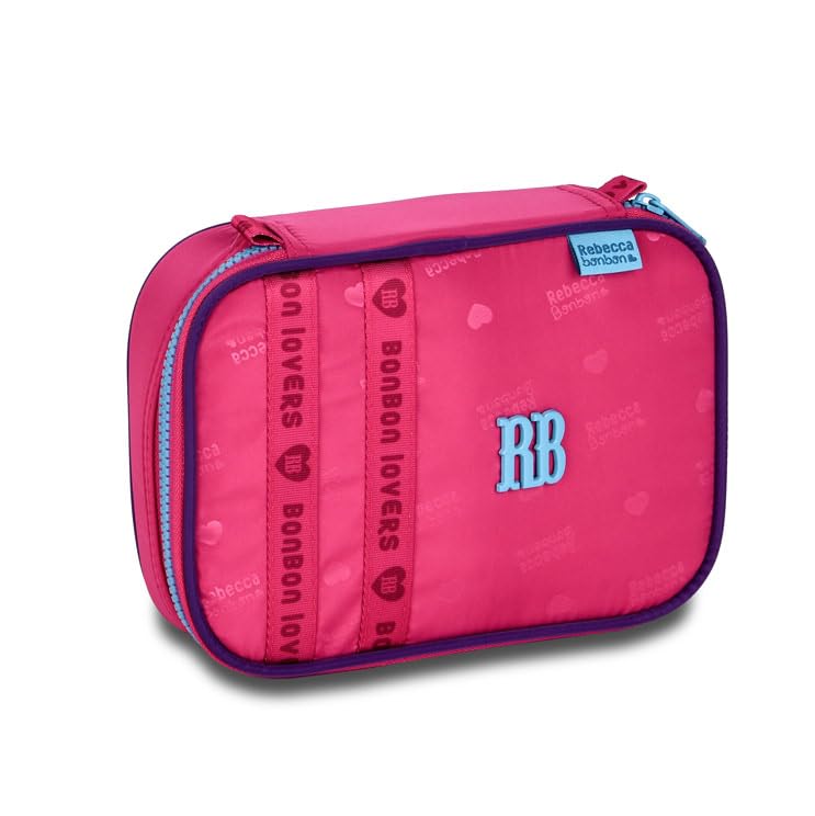 Estojo Box Rebecca Bonbon Urban Mix Roxo Rosa E Preto Rb Feminino Escolar (Rosa)