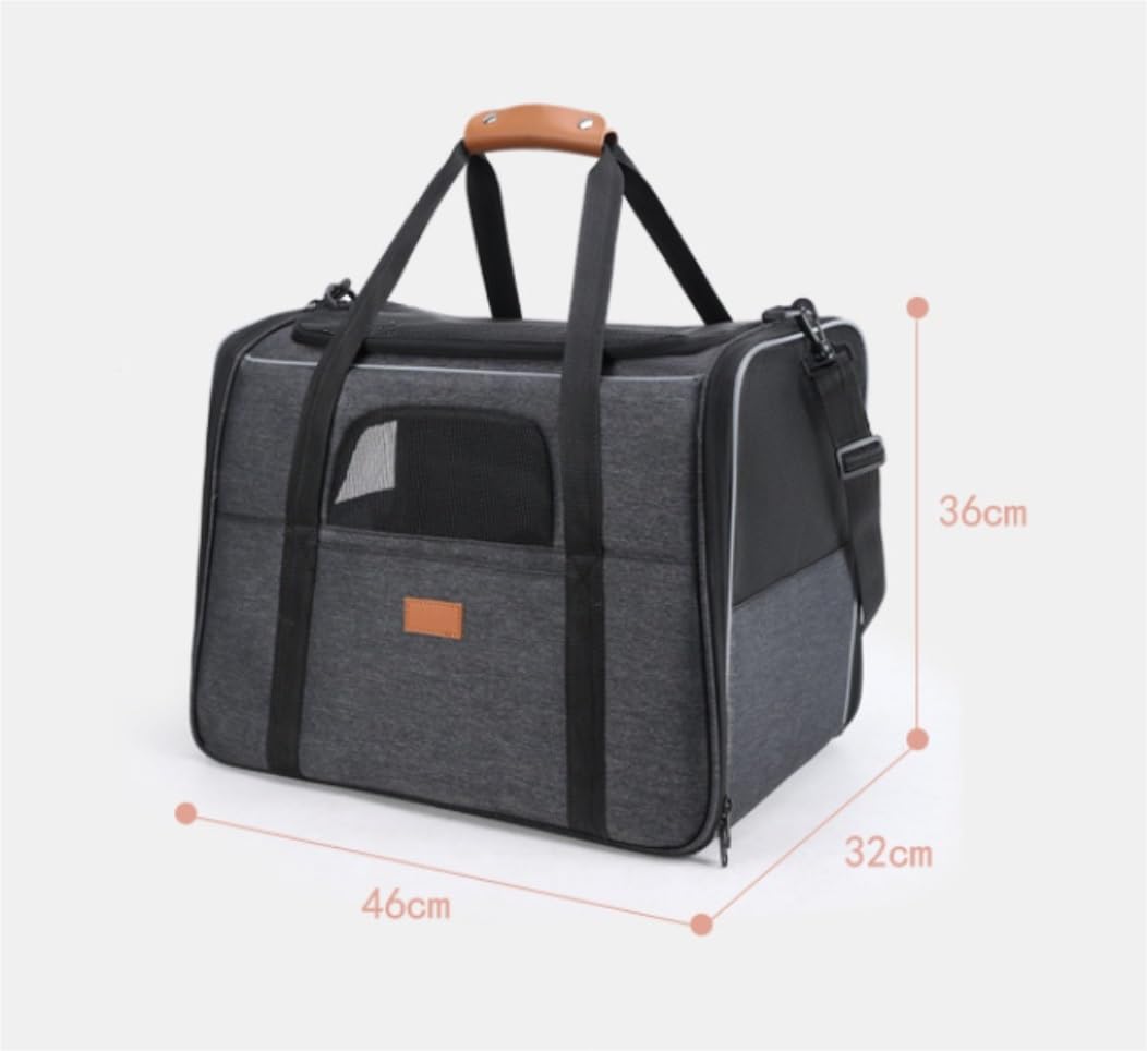Bolsa de Viaje para Mascotas, Transportín Para Mascotas, Jaula Para Gatos Al Aire Libre, Mochila Expandible Para Viajar, Mochila De Malla, Mochila Transparente Grande, Transportador Para Gatos Viajes