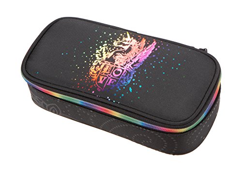 Preisvergleich Produktbild Schneiders 49018-082 - Schüleretui Unicorn, schwarz