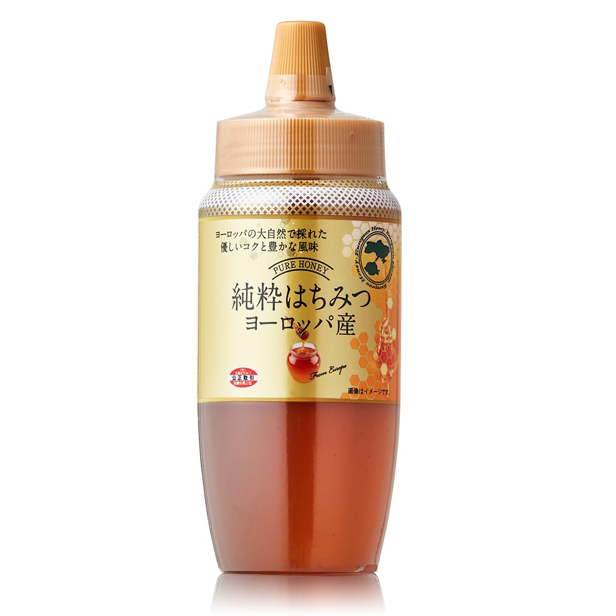 Amazon.co.jp: 正栄 ヨーロッパ産 純粋はちみつ(ポリ) 500g : 食品